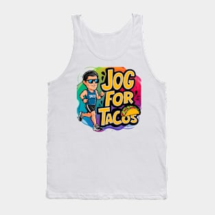 Jog for tacos Tank Top